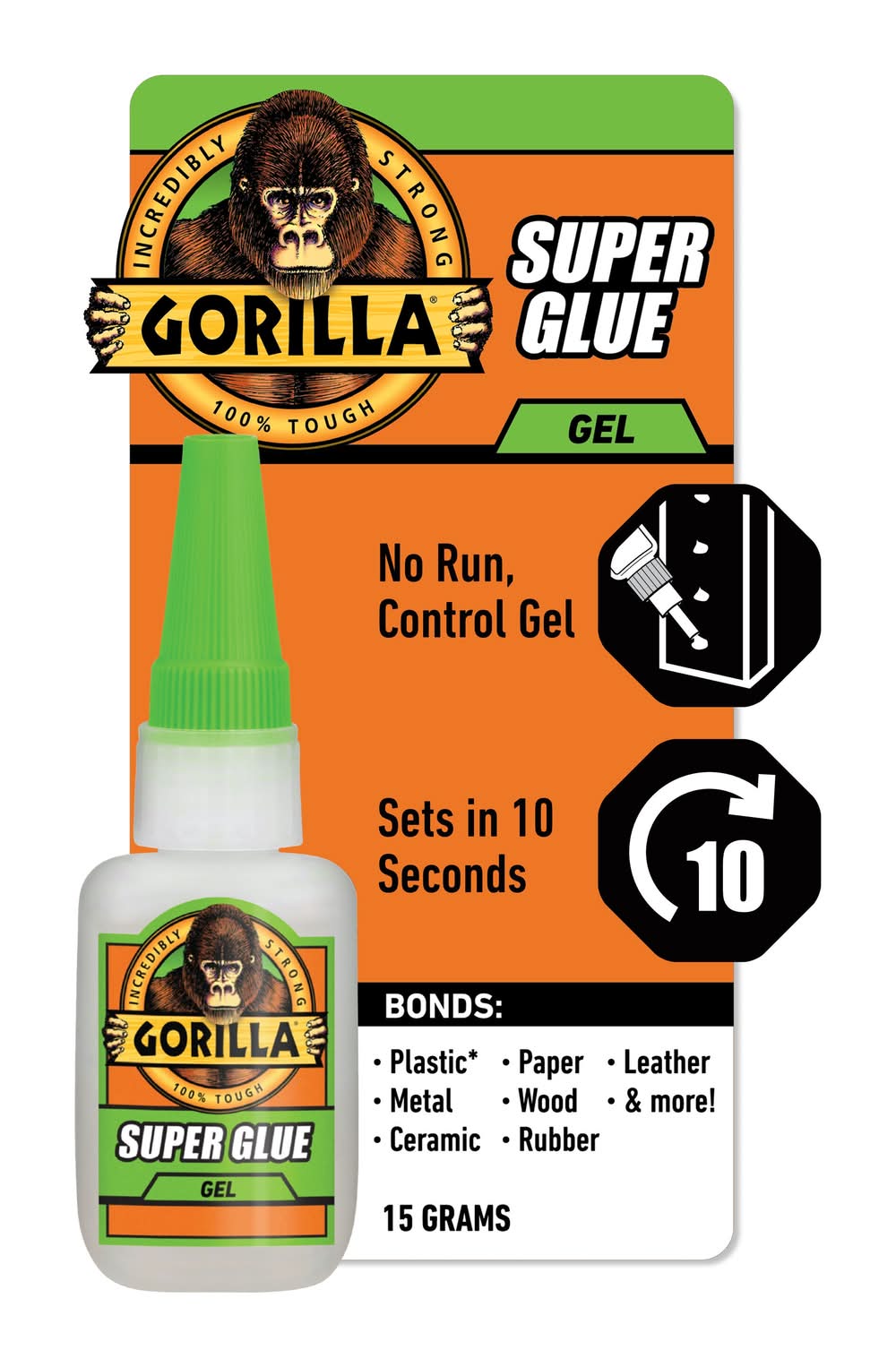 Gorilla 15-gram Gel Super Glue