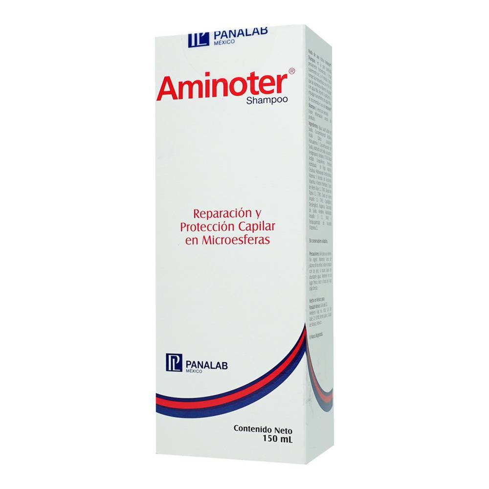 Panalab shampoo aminoter (botella 150 ml)