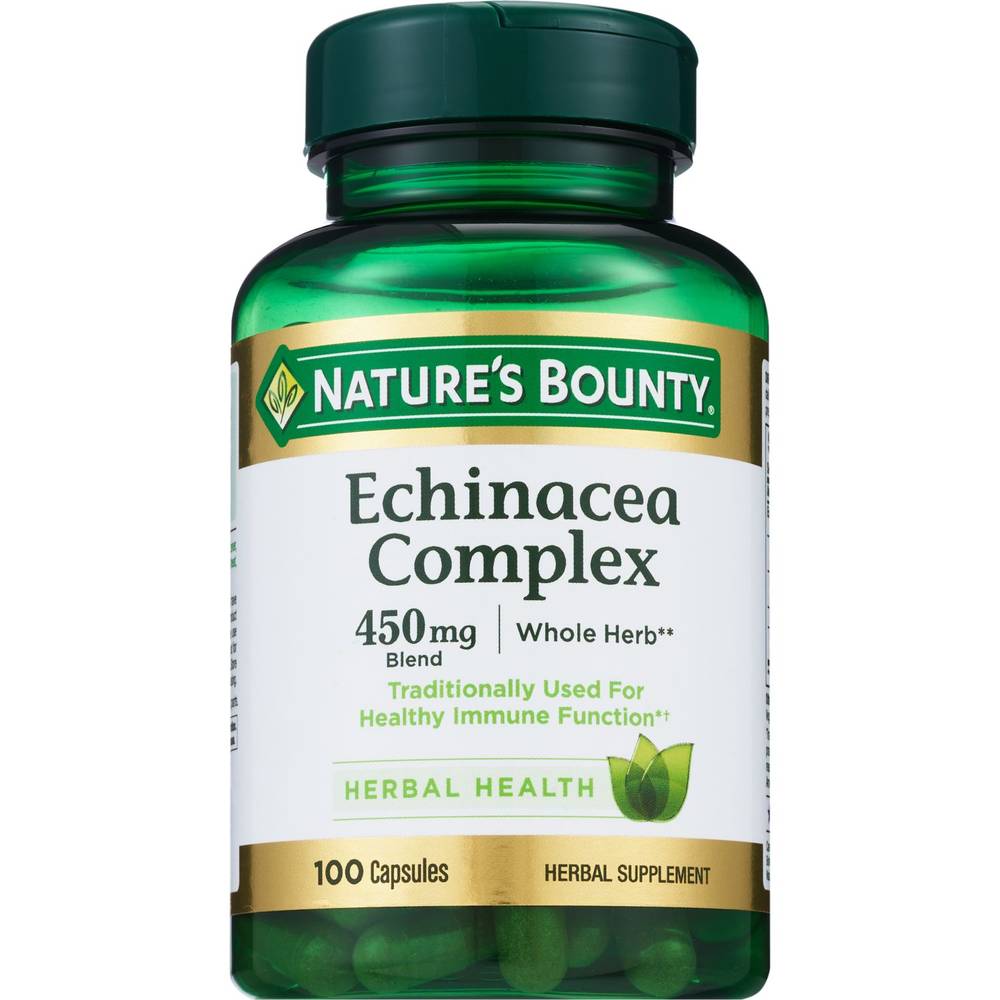 Nature'S Bounty Echinacea And Goldenseal Plus Capsules, 100Ct