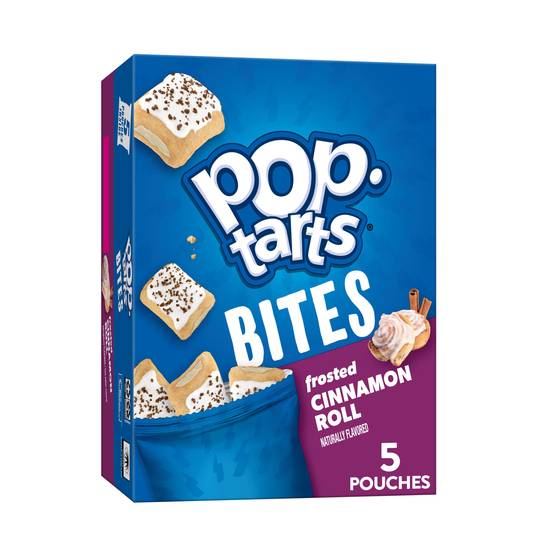 Pop-Tarts Bites Baked Pastry Bites Frosted Roll (cinnamon )