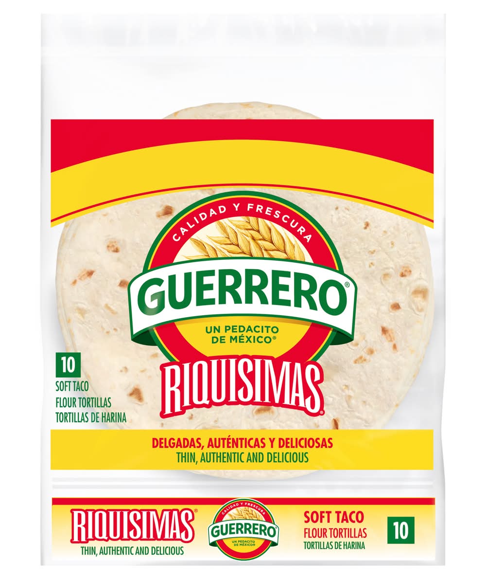 Guerrero Tortillas De Harina Soft Taco Flour Tortilla (14.5 oz)