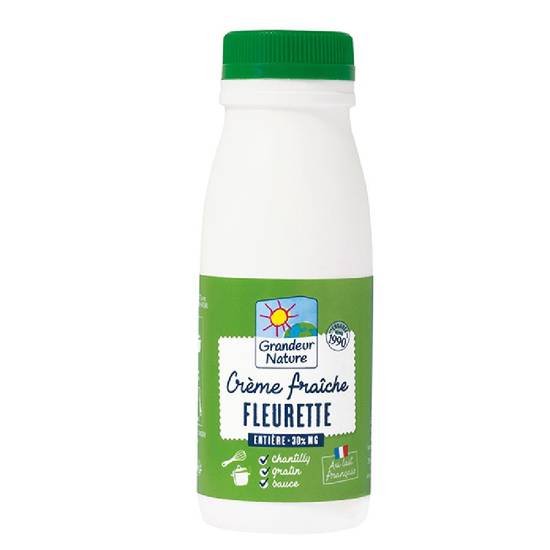 Creme fleurette 25cl - GRANDEUR NATURE - BIO