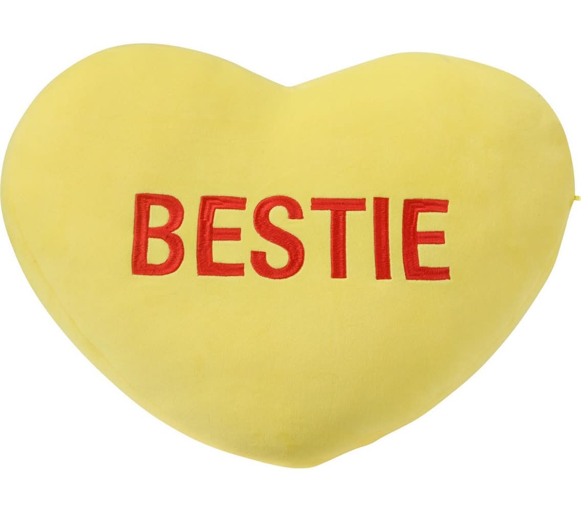 Sweethearts The Original Pillow, 20.5 in, Yellow