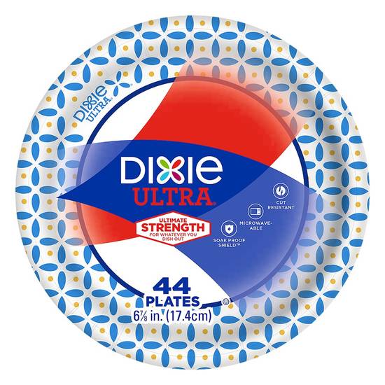 Dixie Ultra Strength Resistant Plates (44 ct)