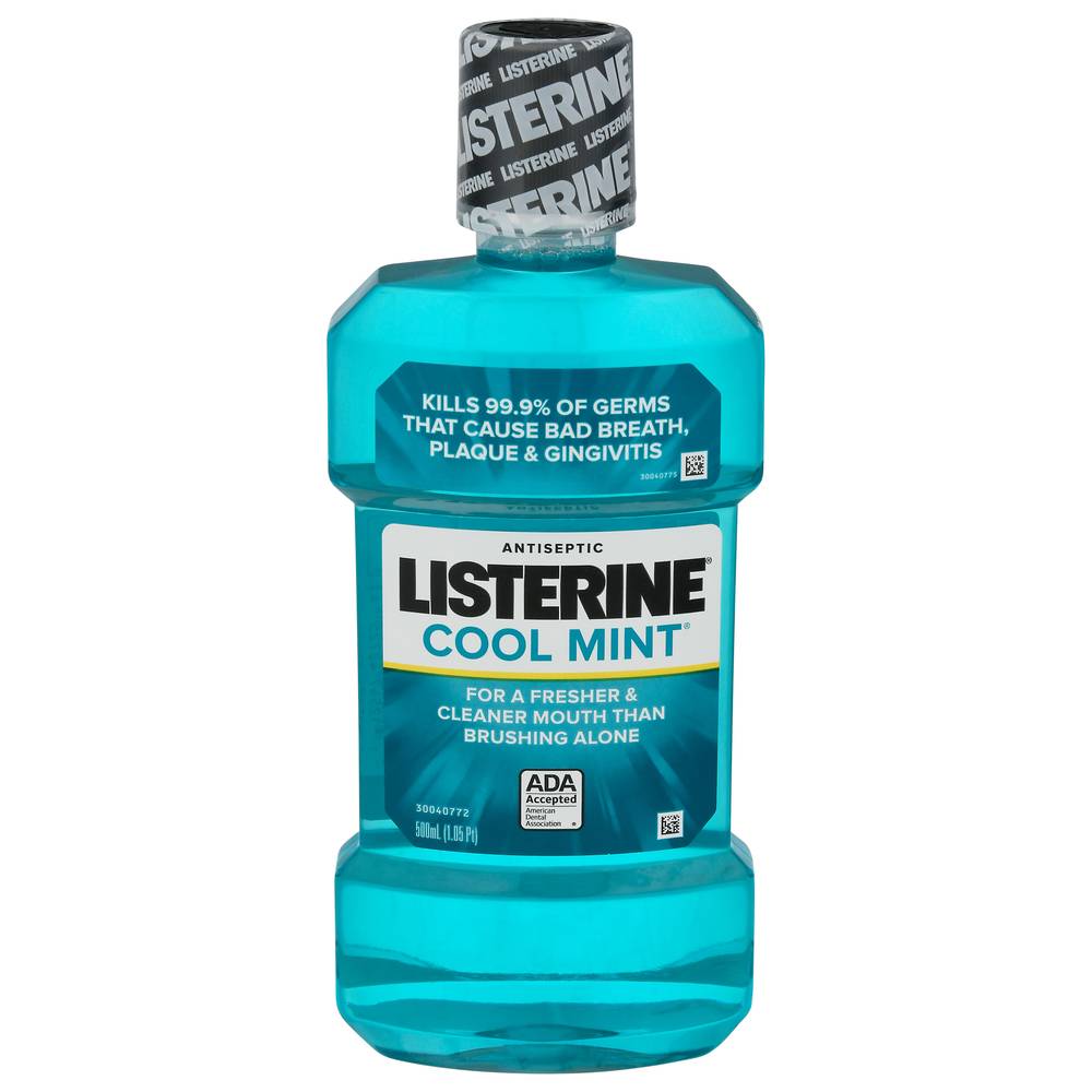 Listerine Antiseptic Cool Mint Mouthwash (1.05 pint)