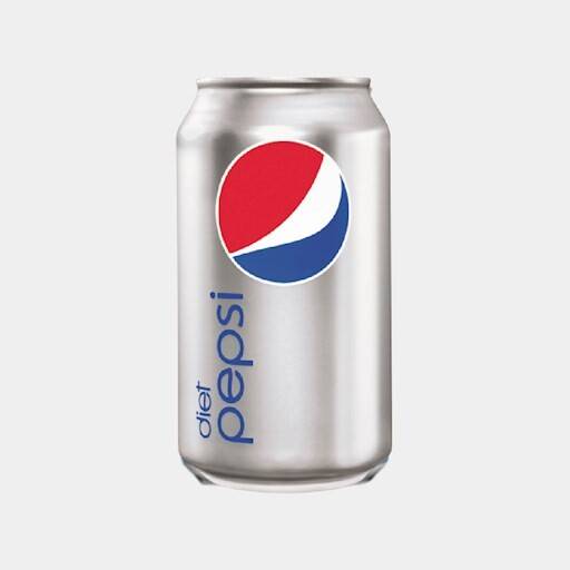 Pepsi diète canette / Diet Pepsi can