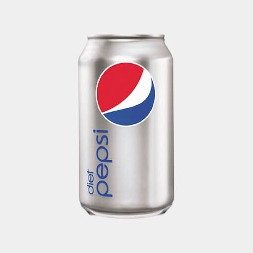 Pepsi diète canette / Diet Pepsi can