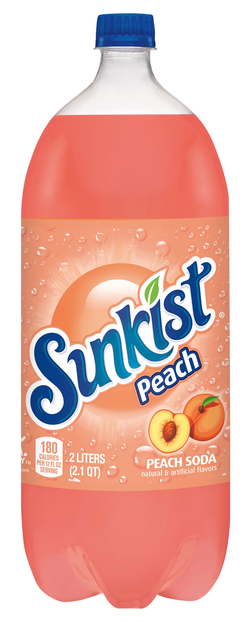 Sunkist Soda, Peach (2 L)