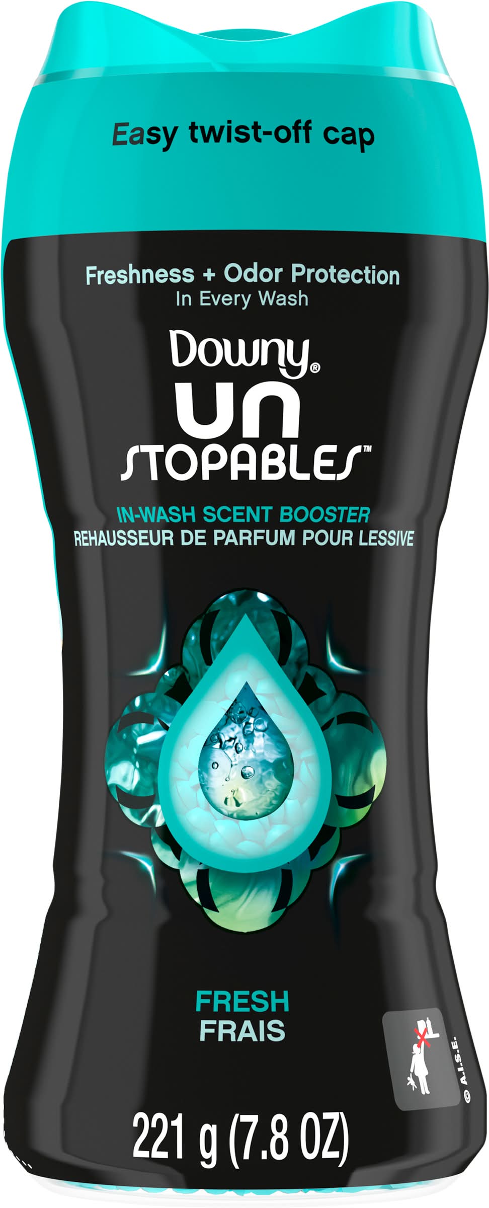 Downy Unstopables Fresh In-Wash Laundry Scent Booster Frais Beads (7.8 oz)