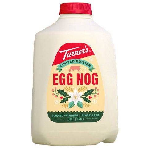 Turner's Eggnog Half Gallon