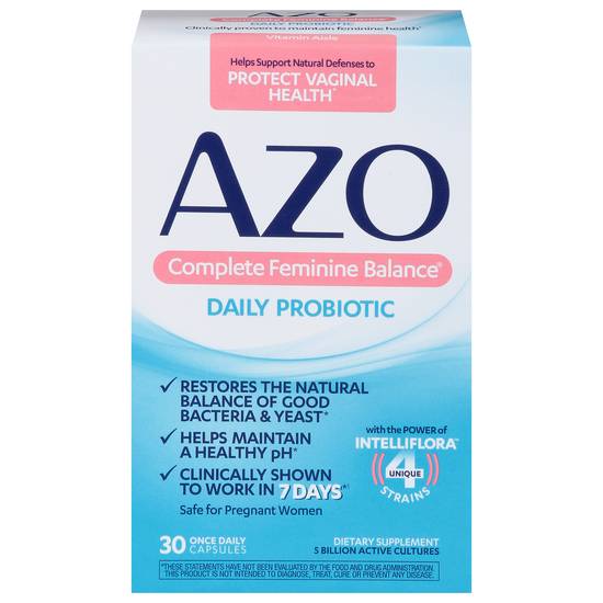 Azo Complete Feminine Balance Daily Probiotic (30 ct)