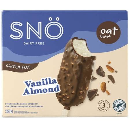 Snö Bar Vanille Amande à base de plantes