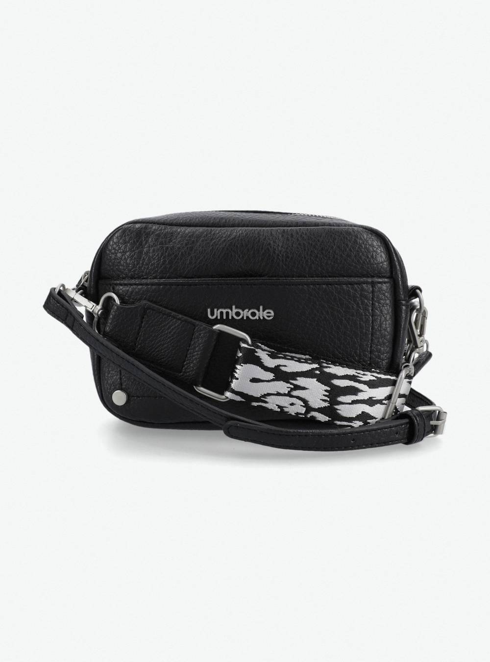 Umbrale cartera strap animal negro 'tu