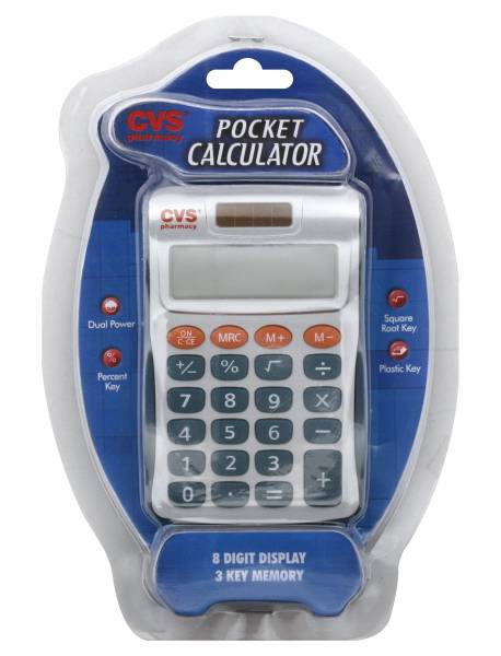 CVS Pharmacy Pocket Calculator