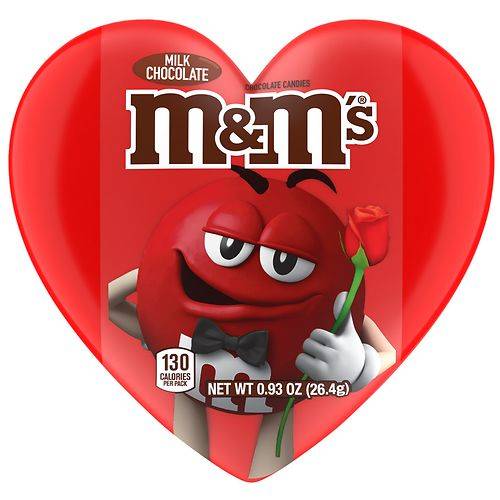 Order M&M's Fun Size Filled Heart Valentine's Day Milk Chocolate - 0.93 oz food online from Walgreens store, Monroe on bringmethat.com