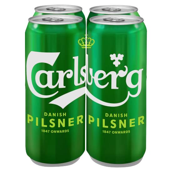 Carlsberg Danish Pilsner 4 X 568ml