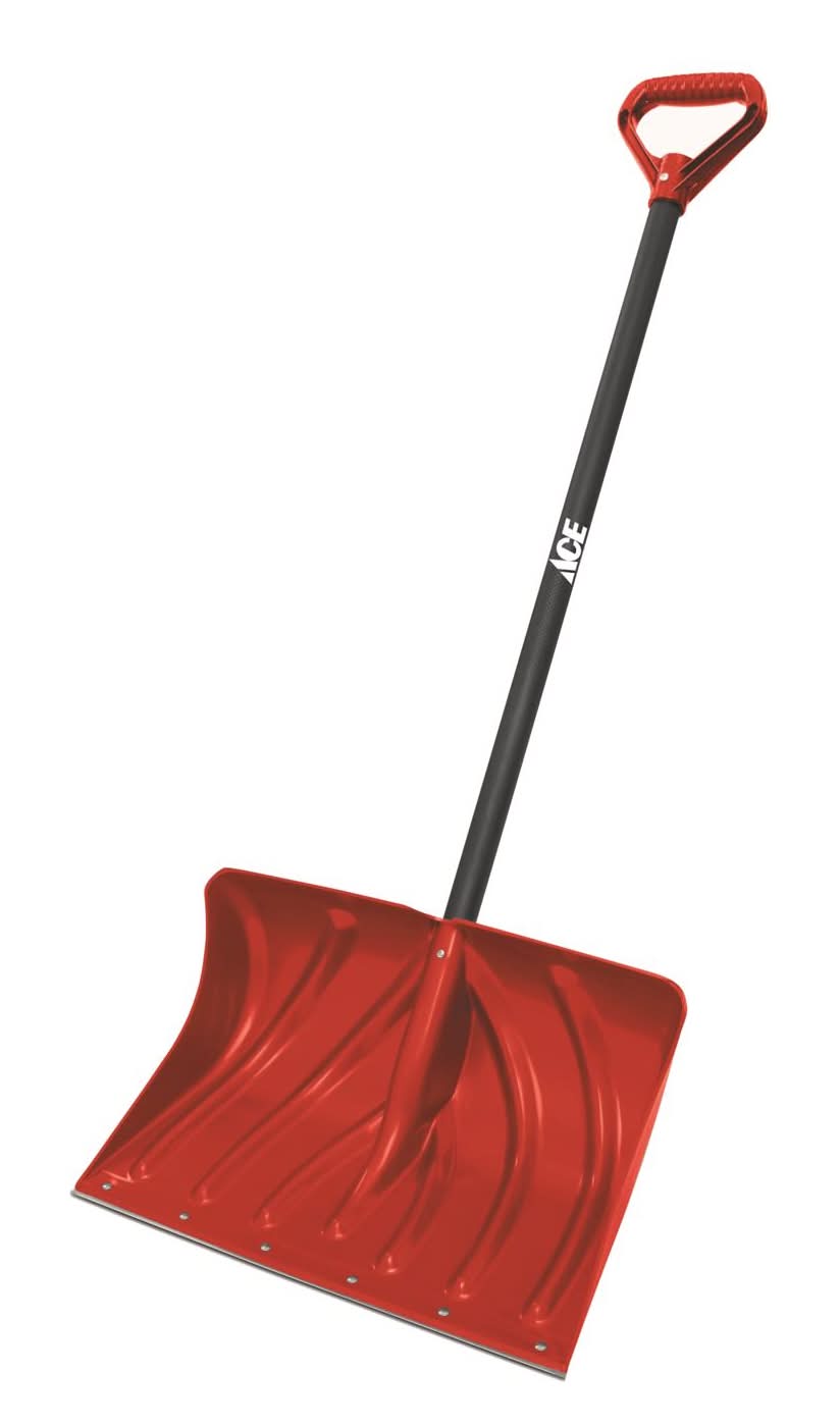 Suncast 20 In. W X 51 In. L Poly Snow Shovel