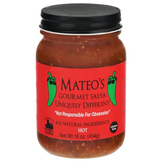 Mateo's Uniquely Different Gourmet Salsa (hot)