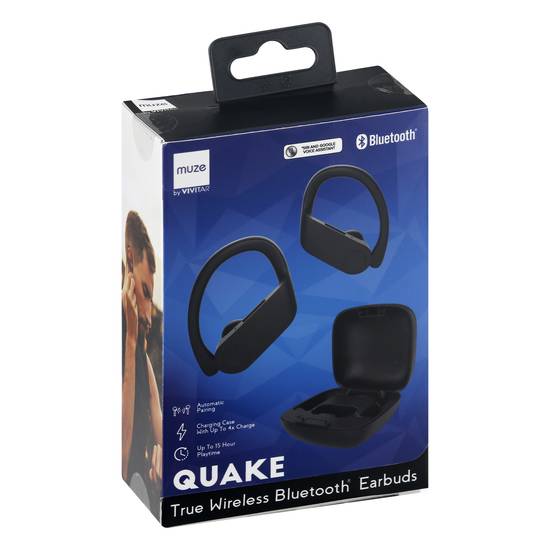 Muze Quake True Wireless Bluetooth Earbuds