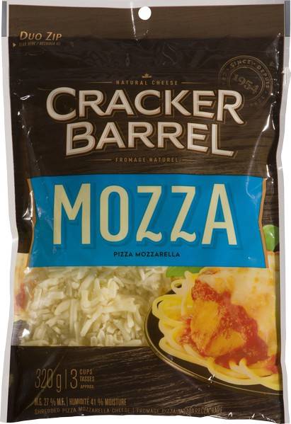 Cracker Barrel Natural Shred Mozzarella (320 g)