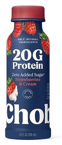 Chobani Strawberry Cream Complete Yogurt Drink