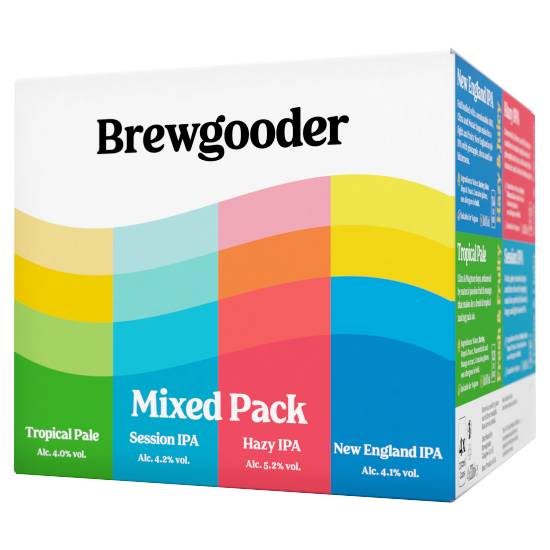 Brewgooder Mixed Craft Cans 4 X 330ml