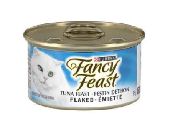 Fancy Feast Flaked Tuna Feast Wet Cat Food, 85g