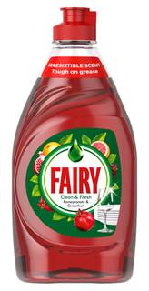 Fairy Clean & Fresh Washing Up Liquid Pomegranate & Grapefruit 320ML