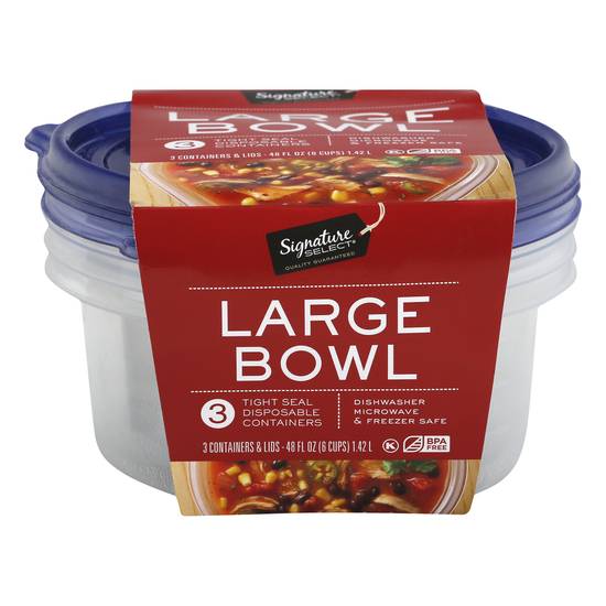 Signature SELECT Bags Food Storage Click & Lock Double Zipper Gallon - 38  Count - Safeway