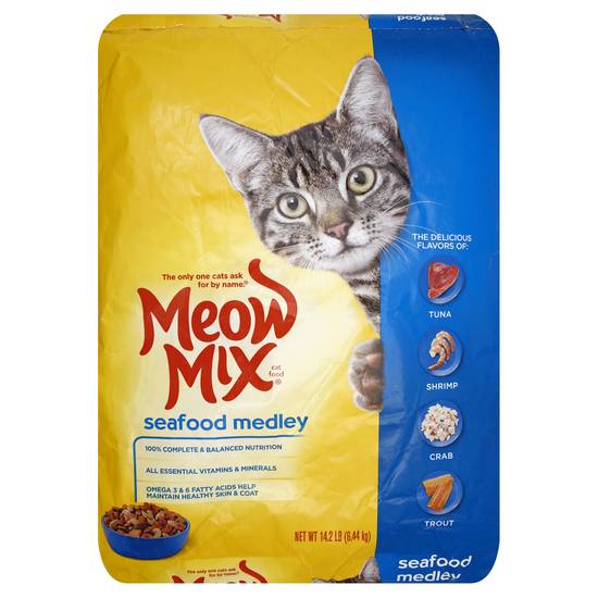 Meow Mix Seafood Medley Cat Food