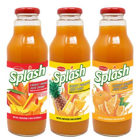 Splash - Carrot Mango - 12/17.98 oz (1X12|Case of 1)