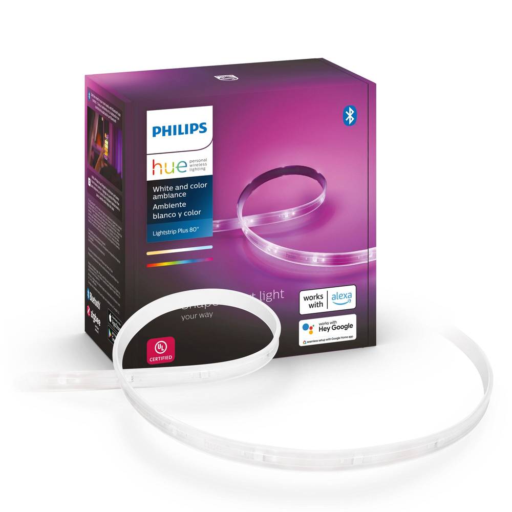 Philips Hue Base Kit 80-in Smart Plug-in LED Under Cabinet Strip Light | 555334