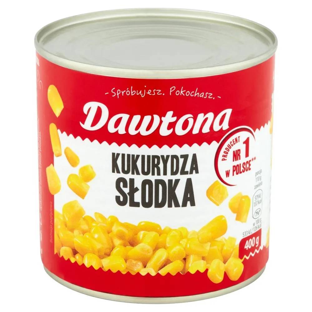 Dawtona Kukurydza słodka 400 g