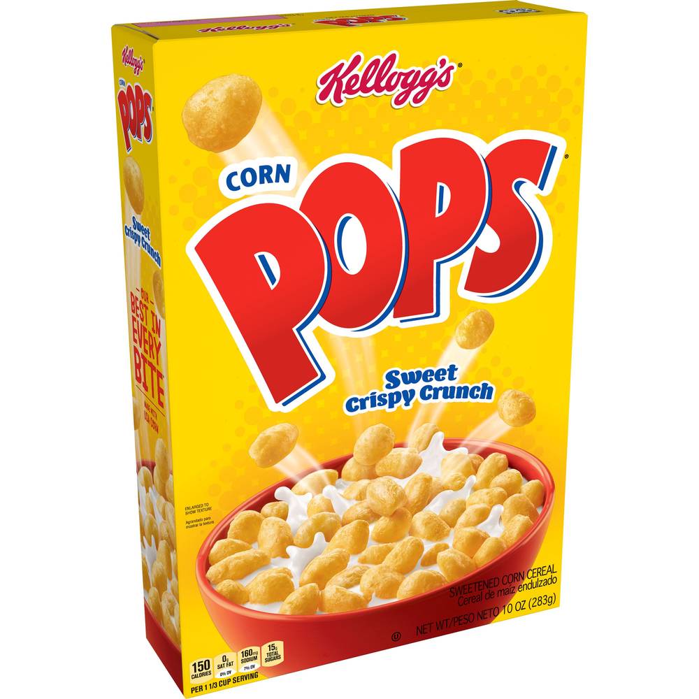 Corn Pops Breakfast Cereal, 10 Oz