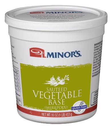 Minor's - Sauteed Vegetable Base, Gluten Free, No Added MSG - 1 lb