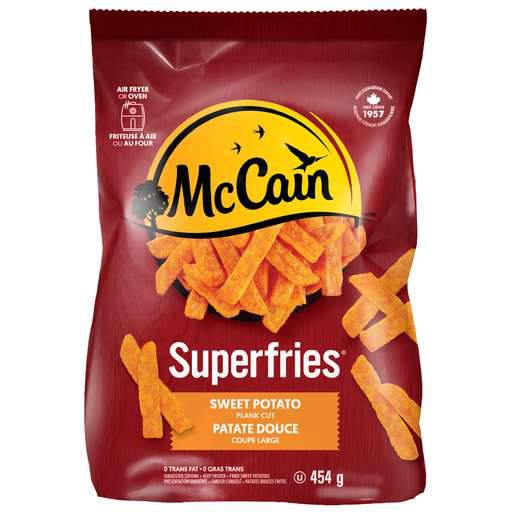 McCain Superfries, Sweet Potato Plank Cut (454 g)