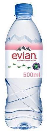 evian Still Natural Mineral Water 500ml