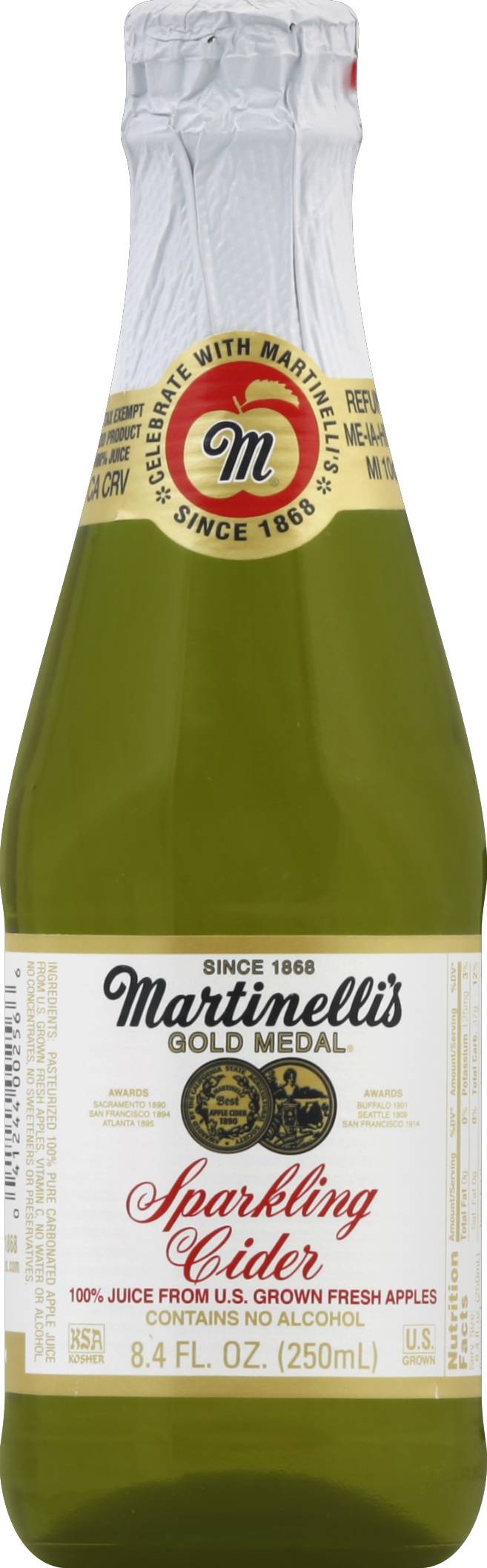 Martinelli's Sparkling Cider (8.4 fl oz)