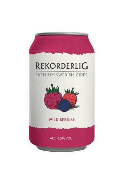 Rekorderlig Wild Berries Hard Cider (4 ct, 11.2 fl oz)
