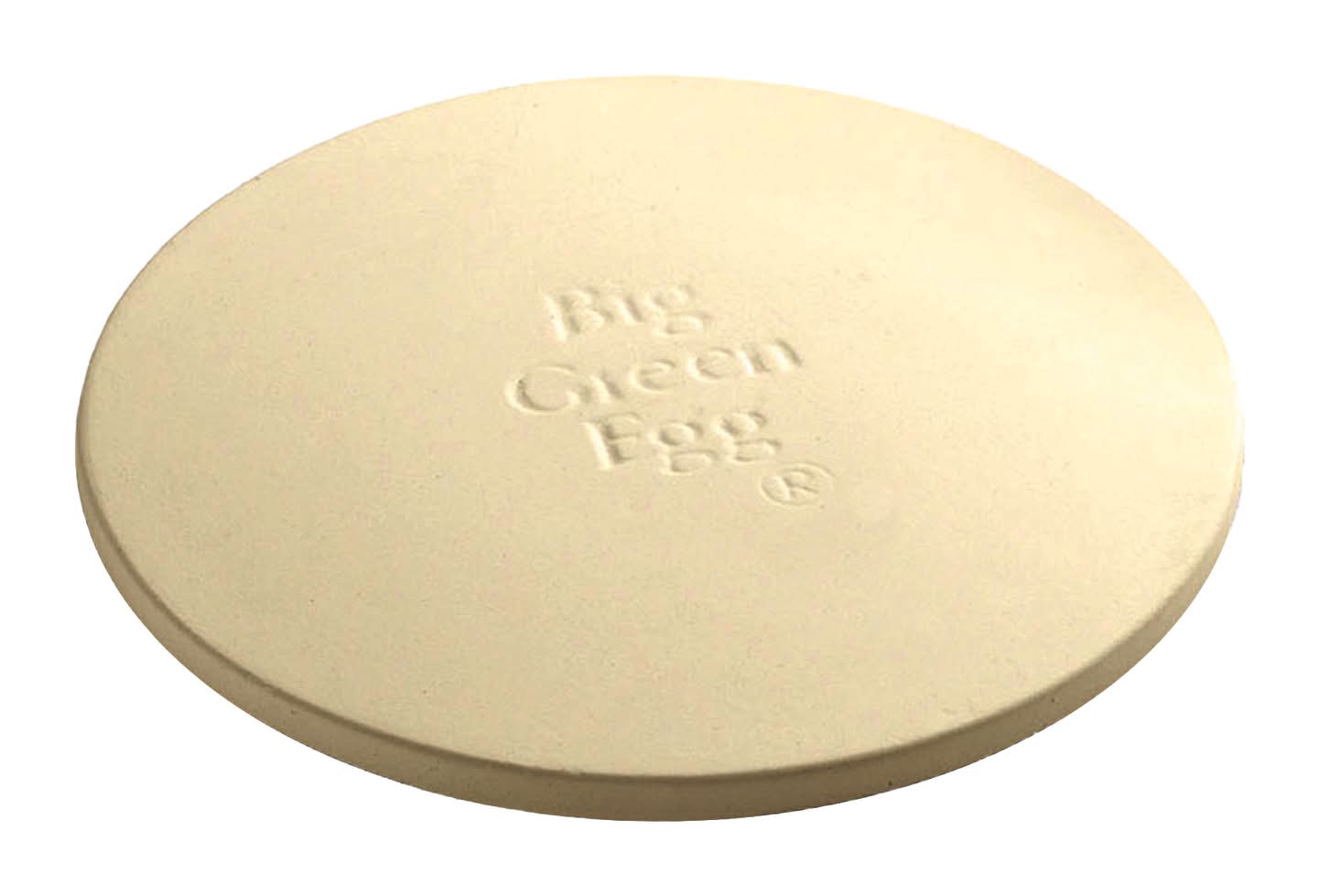 Big Green Egg 21 In. (Fits 2Xl And Xl) Ceramic Natural Pizza Stone 1 Pk