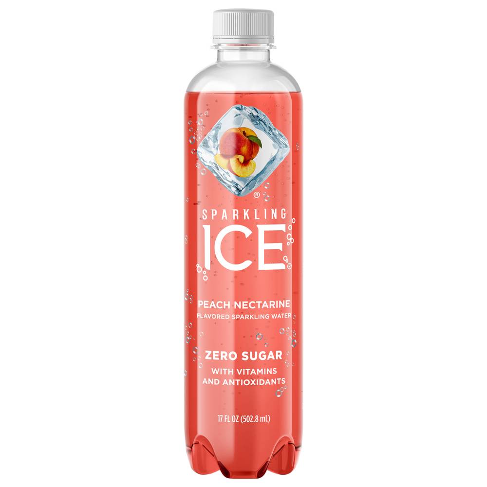 Sparkling Ice Spiked Zero Sugar Peach Sparkling Water (17 fl oz)