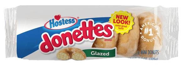 Hostess Glazed MIni Donut 3.7oz