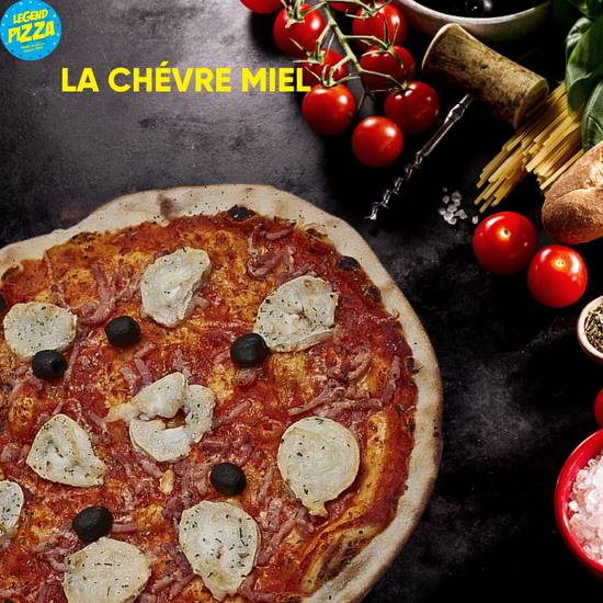Pizza chèvre miel