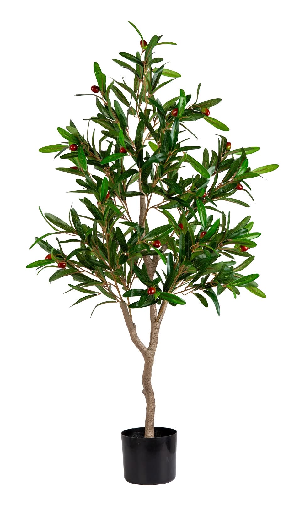 Naturae Decor 48-in Green Indoor/Outdoor Floor Olive Artificial Tree