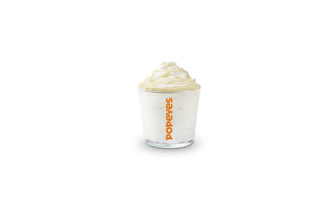 Popeyes Ice Chocolate Blanco
