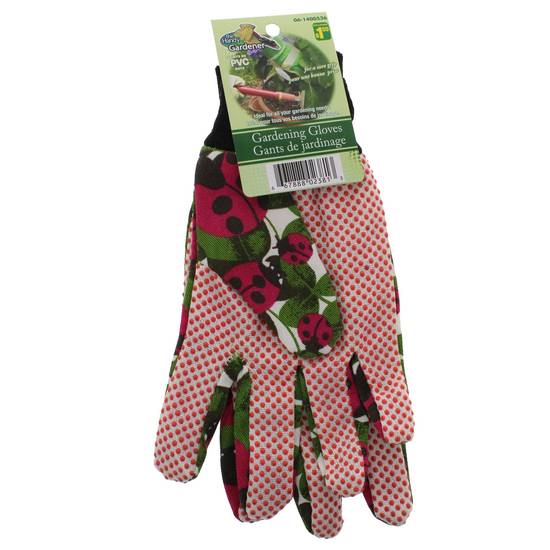 # Floral Cotton Garden Gloves (Cotton -9")