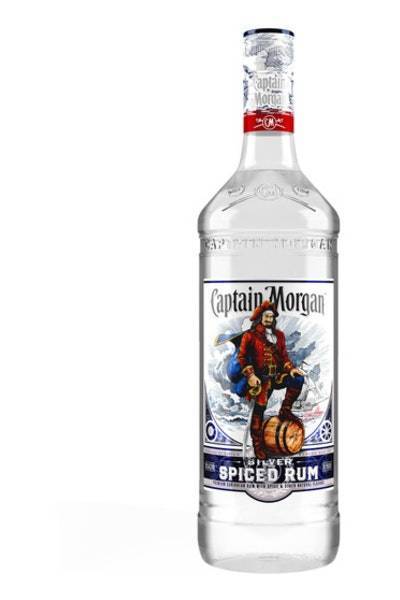 Captain Morgan Silver Spiced Rum (750 ml)