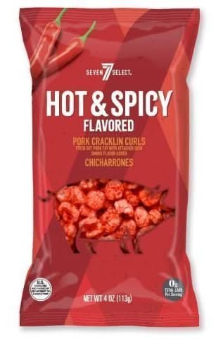 7-Select Pork Cracklin Curls (4 oz) | Postmates