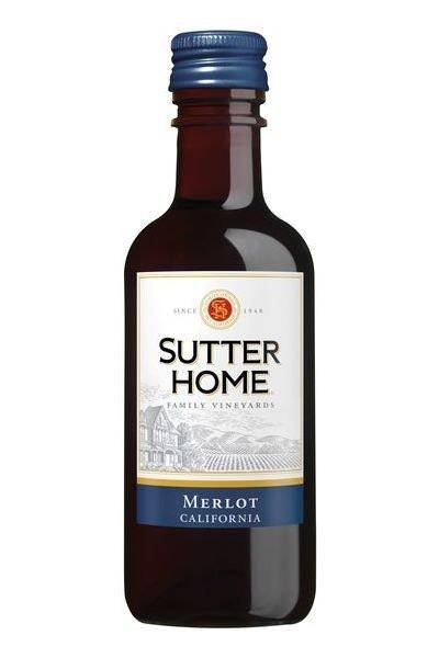 Sutter Home Family Venevards Merlot California Red Wine (6.32 oz)