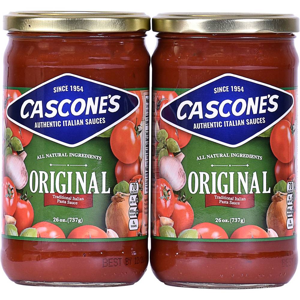 Cascone's Pasta Sauce, 26 oz, 2-count